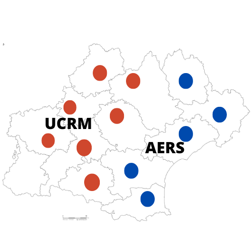 Deux CPCA en Occitanie, entre l'AERS et l'UCRM.